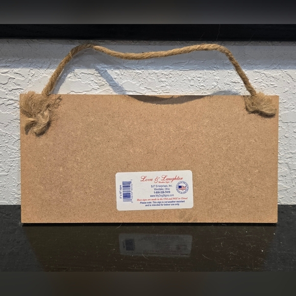 *3/$20 Poodle "A House Is Not A Home Without A *dog" Wall Sign Decor - Picture 2 of 2